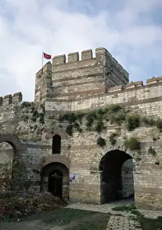 Battlement Prints: Turkey. Istanbul. Gate of Christ. First Military Gate