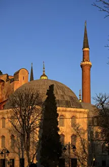Hagia Prints: Turkey. Istanbul. Hagia Sophia. Designed by Isidore fo Milet