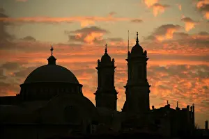 Hagia Prints: Turkey. Istanbul. Hagia Triada, Greek Orthodox Chruch (1880)