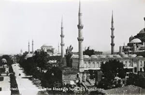 Haggia Collection: Turkey - Istanbul - The Hippodrome, Blue Mosque / Ayasofya