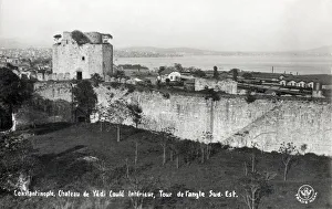 Turkey - Istanbul - Interior of the Castle of Seven Towers (Yedikule) - the South eastern tower Turkey - Istanbul - Interior of the Castle of Seven Towers (Yedikule) - the South eastern tower