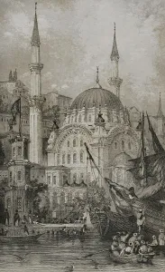 Images Dated 28th February 2020: Turkey - Istanbul - Mosque of Sultan Mahmud II