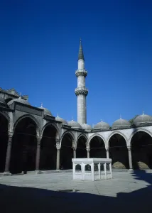 Ablution Gallery: Turkey. Istanbul. Suleymaniye Mosque. Ottoman style. 16th ce
