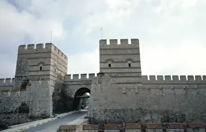 Belgrade Prints: Turkey. Istanbul. Theodosian Walls. Belgrade Gate