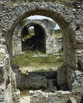 Anatolia Collection: Turkey. Miletus. Ruins of Faustina Baths. Roman period. 2nd