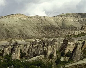 Turkey. Pasabag Valley with Fairy Chimneys (hoodoo). Cappado