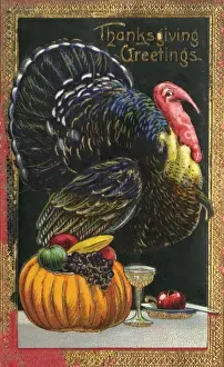 Thanks Giving Prints: Turkey and Pumpkin