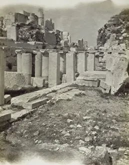 Selcuk Prints: Turkey - The ruins of the ancient theatre at Ephesus