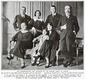 Sep21 Prints: Turkish Ambassador and family