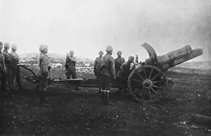 Turkish artillery WWI
