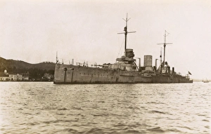 Selim Collection: Turkish battlecruiser, Yavuz Sultan Selim