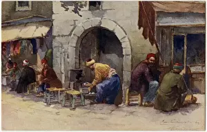 Archway Prints: Turkish Cafe - Istanbul, Turkey