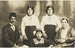 Neat Prints: Turkish Family Group - 1920s
