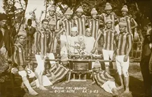 Turkish Firemen - Constantinople, Turkey