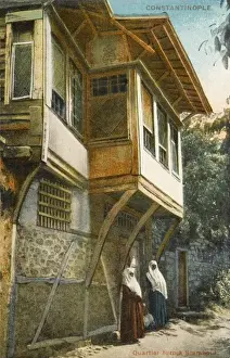 Istanbul Prints: Turkish house with Cumba