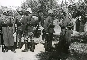 Turkish infantry, WW1
