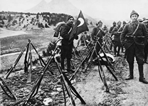 WWI Soldiers Gallery: Turkish infantry WWI