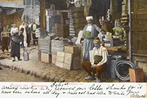 Marmara Prints: Turkish Market Scene - Bursa, Turkey