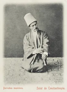 Seeker Prints: Turkish ney player (Mevlevi Dervish)