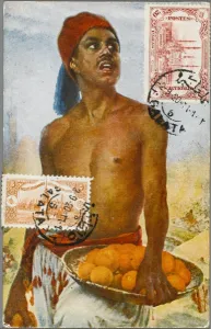 Shouting Prints: Turkish Orange Vendor