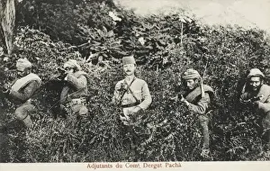 Pasa Prints: Turkish Ottoman Officer and Albanian Militia