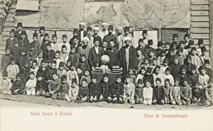 Uskudar Prints: Turkish School at Uskudar