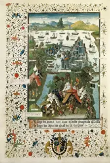 Siege Prints: The Turkish Siege of Constantinople (1453). Gothic