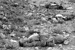 Turkish soldiers at Tell El-Ful 26th December 1917