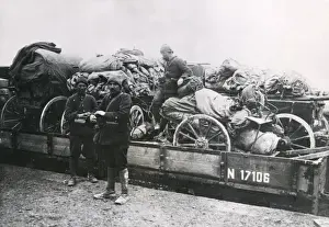 Turkish transport en route to Baghdad, WW1