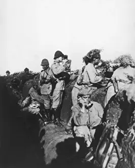 Turkish trench WWI