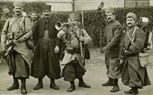 Blow Gallery: Turkish troops during WW1