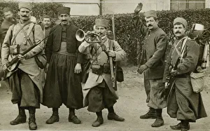 Blow Gallery: Turkish troops during WW1