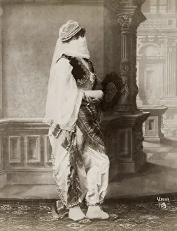 Turkish woman in festival costume, Turkey
