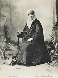 Transparent Prints: A Turkish Woman - portrait photograph