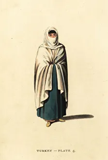 Regency Era Prints: Turkish woman in provincial dress