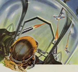 Aircrafts Gallery: Turret Gunner Makes Hit Date: 1943