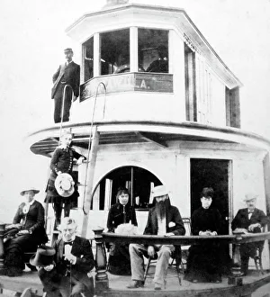 Tuskawilla River Boat, Palatka, Florida, probably 1870s
