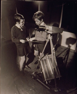TV station at Holmesdale Primary School