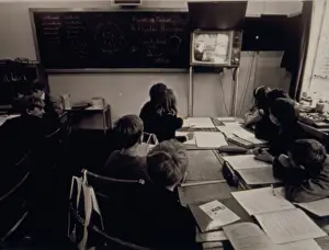 TV station at Holmesdale Primary School