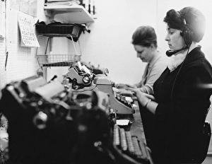 Audio Collection: TV Studio Typists 1960S