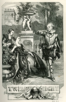 Shakespeare illustrated title page