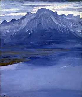 Lavery Prints: Twilight, Lake of Geneva