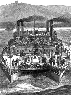 Stability Prints: Twin Steam-Ship Castalia, August 1875