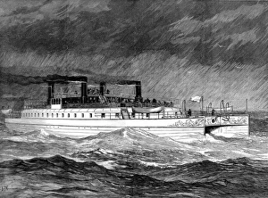 Images Dated 22nd June 2004: Twin Steam-Ship Castalia, September 1874