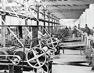 Twine Prints: Twine making, The Belfast Ropework Company Ltd. Belfast
