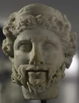 Lusitanian Prints: Two-faced Herma of Dionysian nature. Two-faced