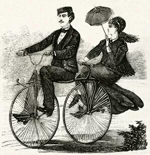 Jan18 Gallery: Two-seated velocipede 1869