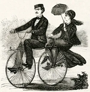 Jan18 Gallery: Two-seated velocipede 1869