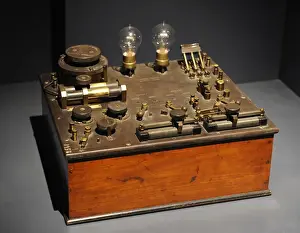 Two-valve radio-receiver. 1917