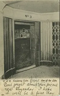 Twopenny Tube Lift - (Central London Railway)